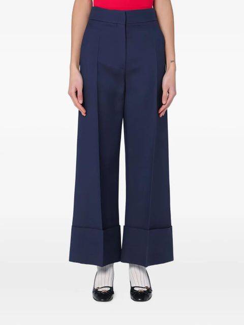 Valentino Garavani Crepe Couture trousers - Blue