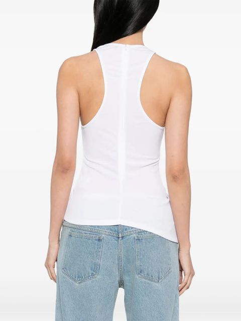 Christopher Esber Salacia ruched tank top - White