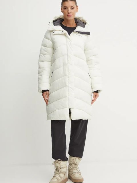 Didriksons kurtka MARION damska kolor biały zimowa 505408