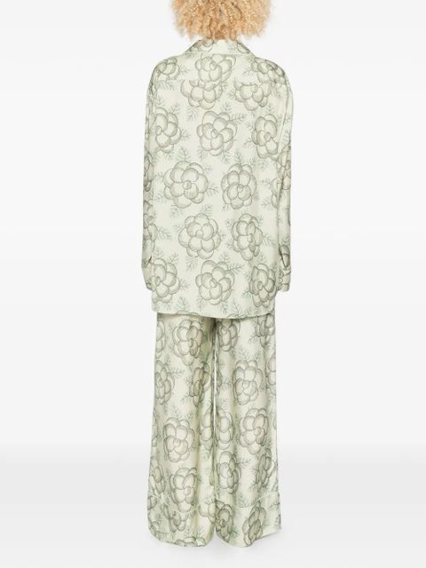 Marni floral print shirt - Neutrals