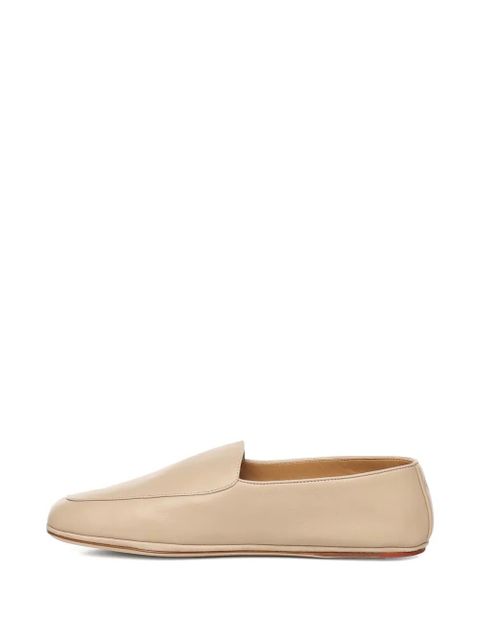 Loro Piana leather ballet flats - Neutrals