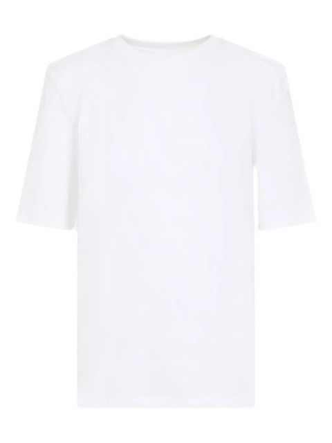 The Frankie Shop cotton T-shirt - White - zdjęcie produktu nr 1