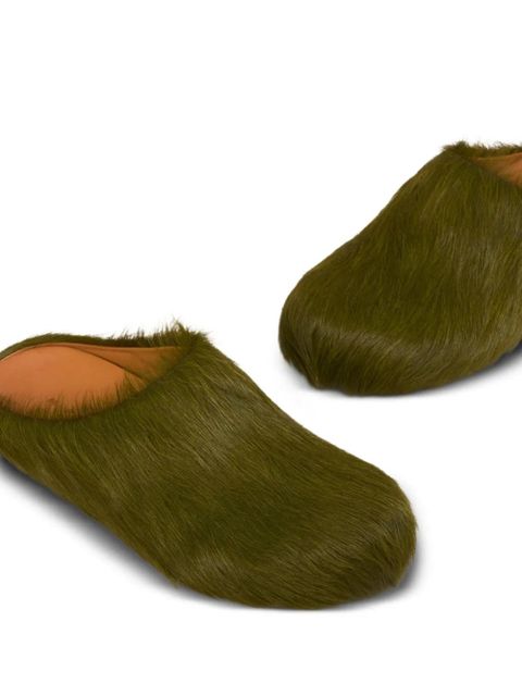 Marni leather sandals - Green