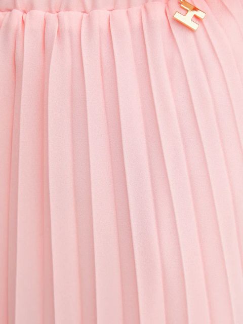 Silvian Heach spódnica GISCA kolor różowy midi rozkloszowana GPP25442LO