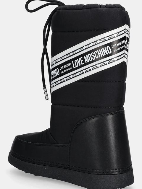 Love Moschino śniegowce kolor czarny JA24162G1NISB000