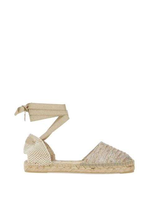 Manebi Valenciana tie-fastening espadrilles - Neutrals - zdjęcie produktu nr 1
