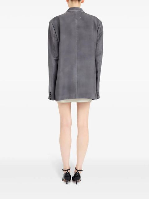 Maison Margiela four-stitch blazer - Grey