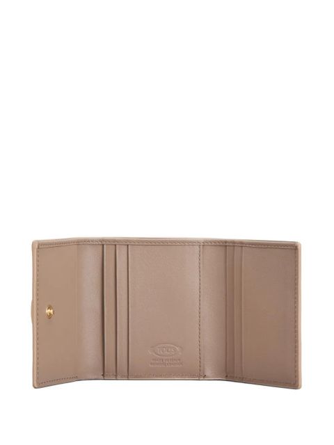 Tod's T Timeless leather wallet - Neutrals