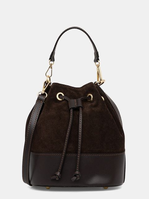 Answear.LAB torebka skórzana kolor brązowy - zdjęcie produktu nr 1