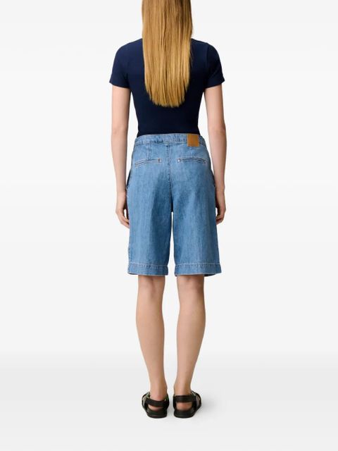 Claudie Pierlot button denim shorts - Blue