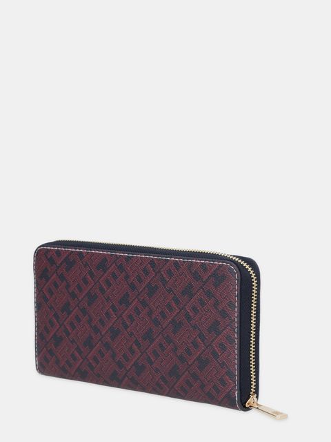 Tommy Hilfiger portfel damski kolor granatowy AW0AW18021