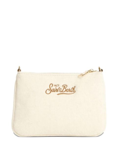 MC2 Saint Barth mini Parisienne embroidered clutch bag - Neutrals - zdjęcie produktu nr 2