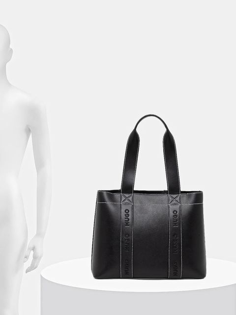 HUGO torebka kolor czarny 50547491