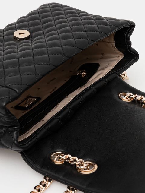 Guess torebka EVERLEE kolor czarny HWEG86 79210