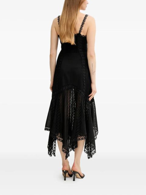 Charo Ruiz Ibiza Blossel asymmetrical midi dress - Black - zdjęcie produktu nr 2