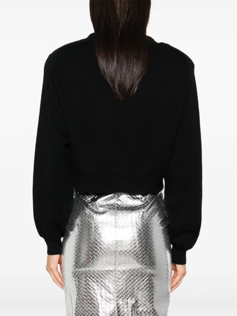 ROTATE BIRGER CHRISTENSEN Firm sweater - Black