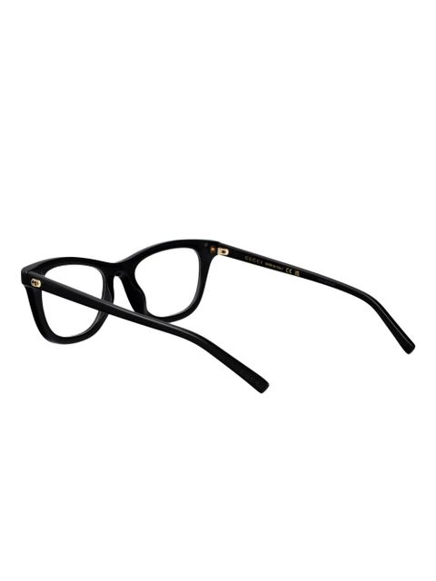 Gucci Eyewear cat eye-frame glasses - Black