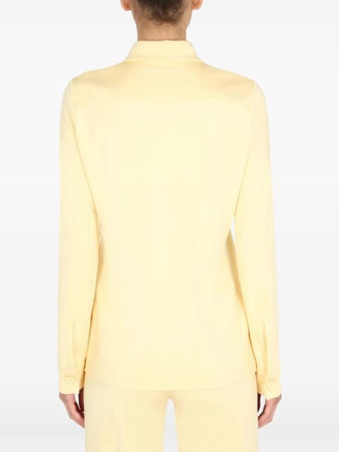 Jil Sander button-fastening shirt - Yellow
