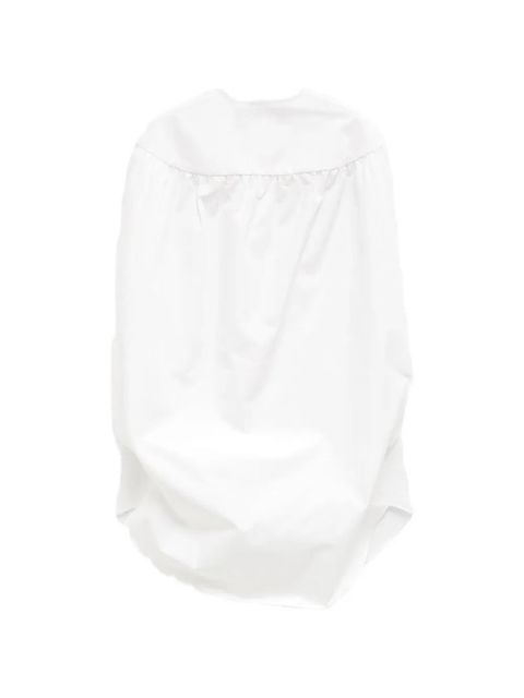 Jacquemus Berlingot gathered shirt dress - White - zdjęcie produktu nr 2