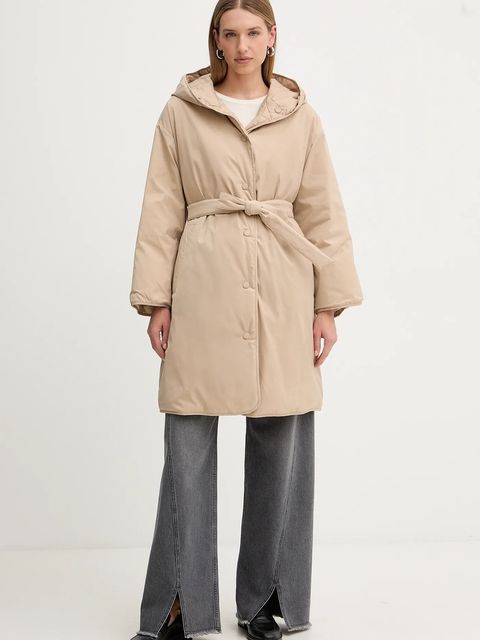 Weekend Max Mara kurtka BANFY kolor beżowy przejściowa 2525496042600