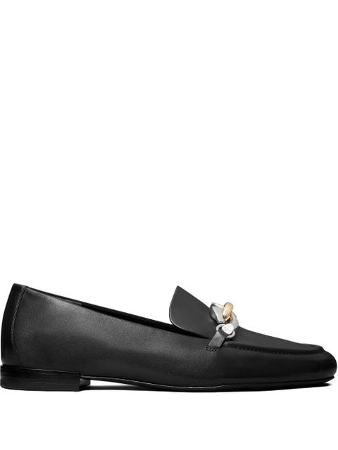 Tory Burch chain-link embellishment loafers - Black - zdjęcie produktu nr 1