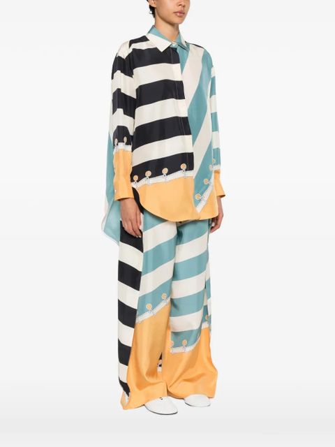 LOEWE striped shirt - Neutrals