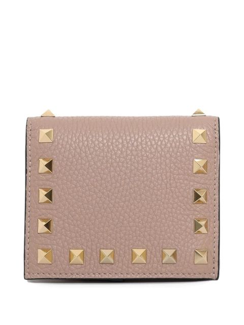 Valentino Garavani Rockstud-embellished wallet - Pink - zdjęcie produktu nr 2