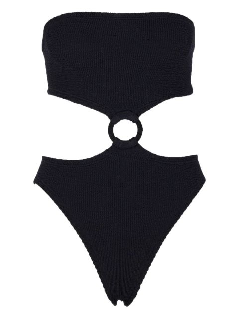 Hunza G crinkled swimsuit - Black