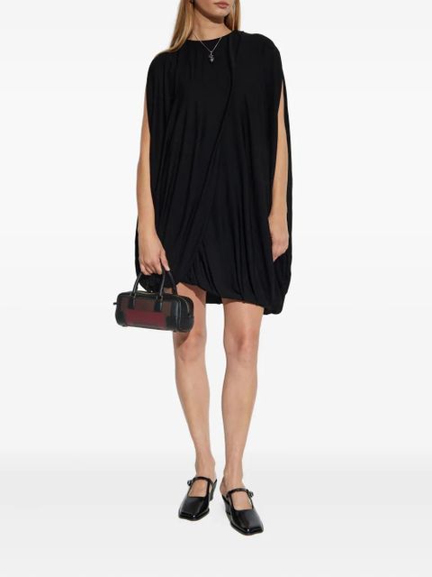 LOEWE draped bubble mini dress - Black - zdjęcie produktu nr 2