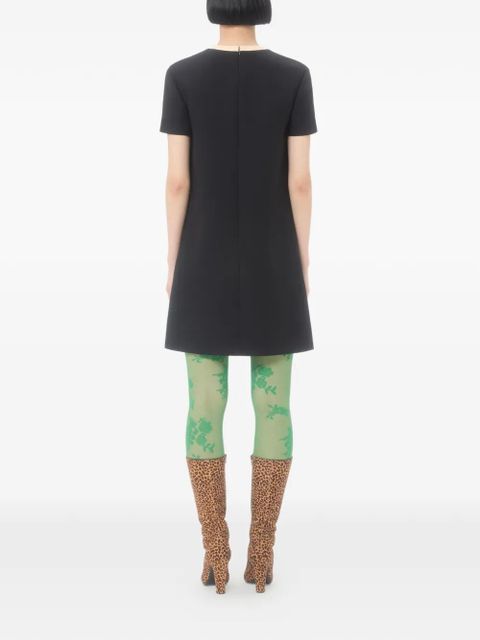 Valentino Garavani short-sleeves mini dress - Black