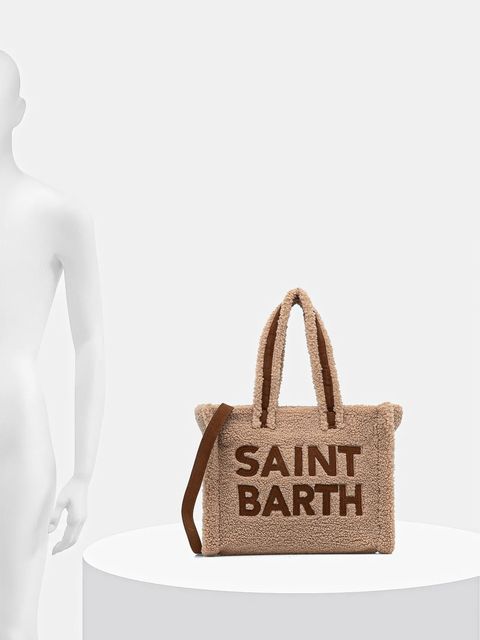 MC2 Saint Barth torebka kolor brązowy COL0032
