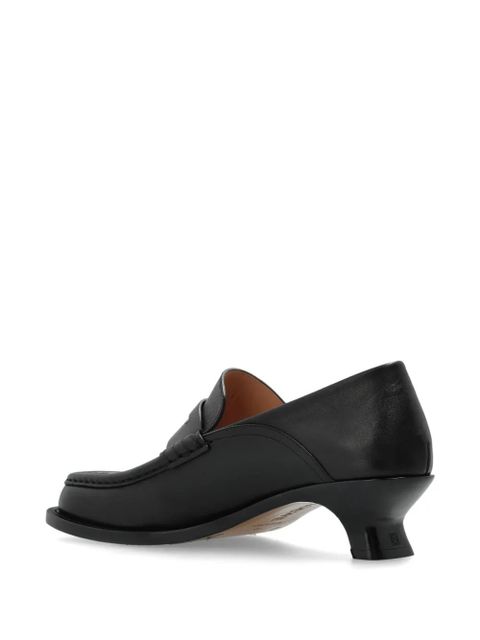 LOEWE leather pumps - Black