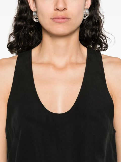 TOTEME jersey tank top - Black