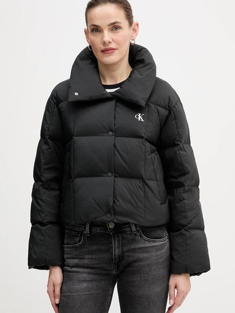 Calvin Klein Jeans kurtka puchowa kolor czarny zimowa LV044D521G - zdjęcie produktu nr 1