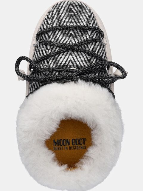 Moon Boot śniegowce MB X GIR EVX CHALET MULE FUR kolor beżowy 80D1470120-L032