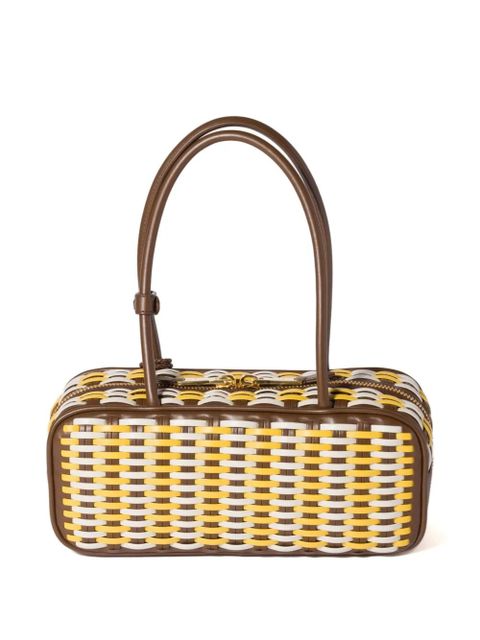Miu Miu ´Beau woven-effect tote bag - Brown - zdjęcie produktu nr 2