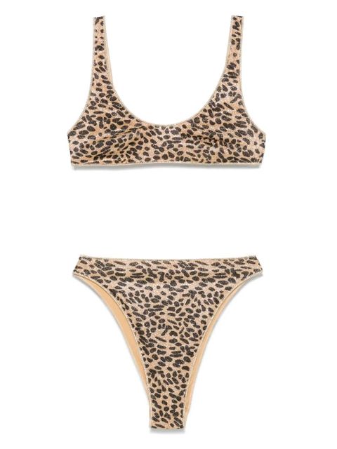 Oséree leopard-print bikini - Brown - zdjęcie produktu nr 1