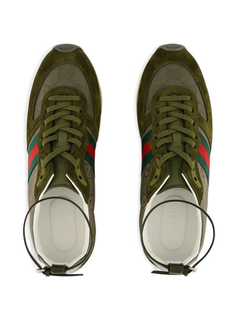 Gucci Re-Motion ankle-strap sneakers - Green