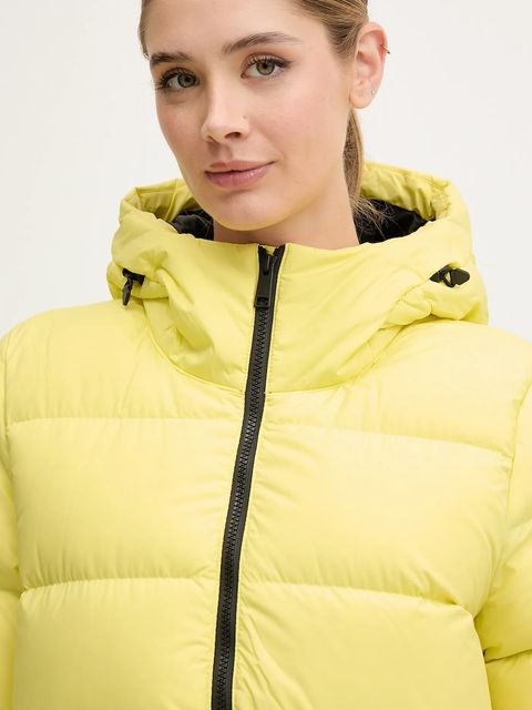 Jack Wolfskin kurtka puchowa Frozen Palace damska kolor żółty 1204133 - zdjęcie produktu nr 2