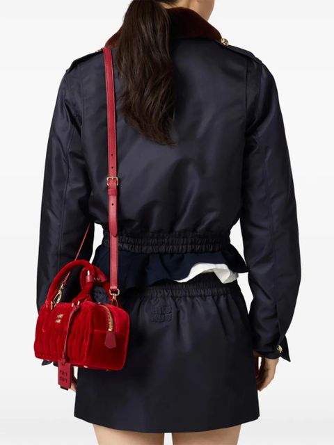 Miu Miu Arcadie Matelassé tote bag - Red - zdjęcie produktu nr 2