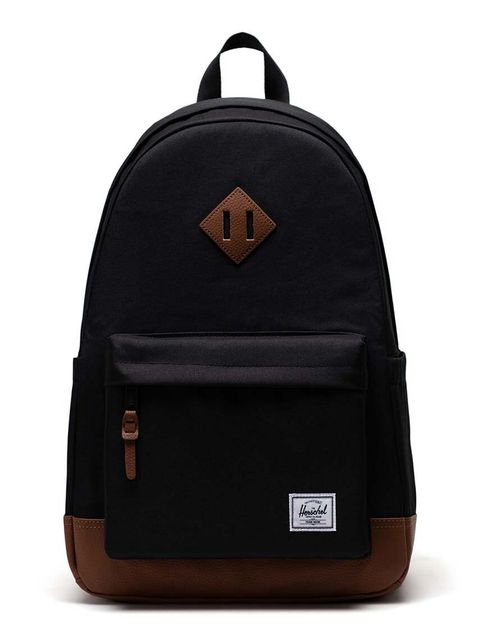Herschel Plecak Heritage™ kolor czarny duży gładki - zdjęcie produktu nr 1