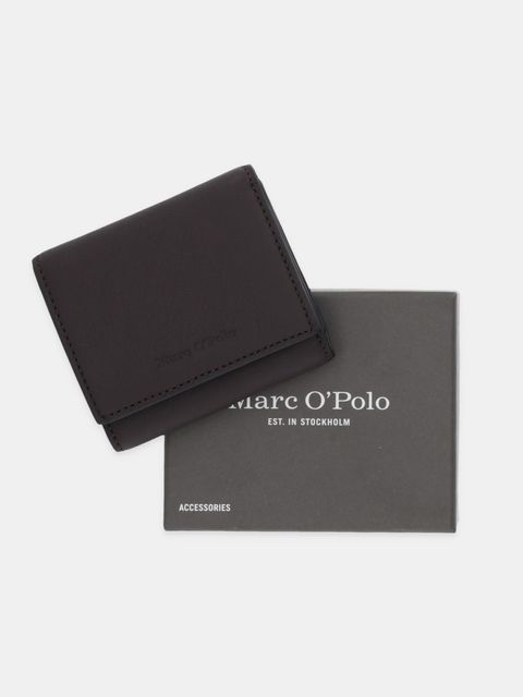 Marc O'Polo portfel skórzany damski kolor brązowy 50819905601110