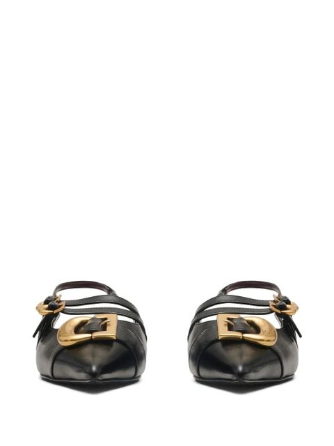 Marc Jacobs Doll slingback ballerinas - Black
