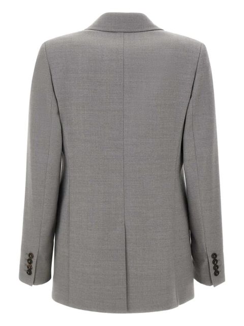 Max Mara Bolsena single-breasted blazer - Grey - zdjęcie produktu nr 2