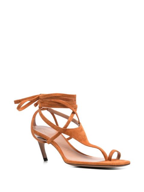 The Attico 65mm Nova sandals - Brown - zdjęcie produktu nr 2