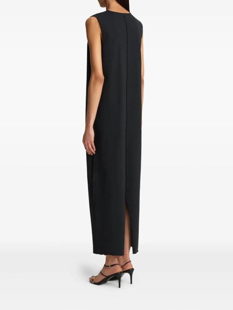 KHAITE seam Hal dress - Black