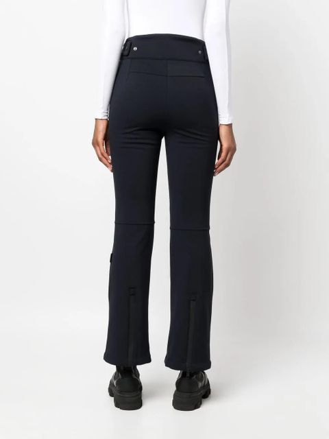 Yves Salomon soft-shell fitted trousers - Blue