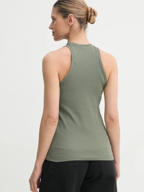 Pinko top damski kolor zielony 100822 A2C1