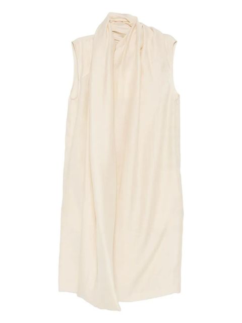 TOTEME attached-scarf dress - Neutrals - zdjęcie produktu nr 1