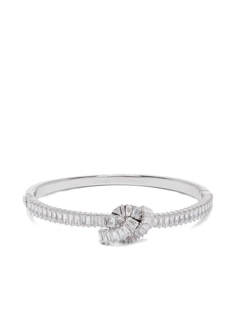 Swarovski baguette-cut knot bracelet - Silver - zdjęcie produktu nr 1